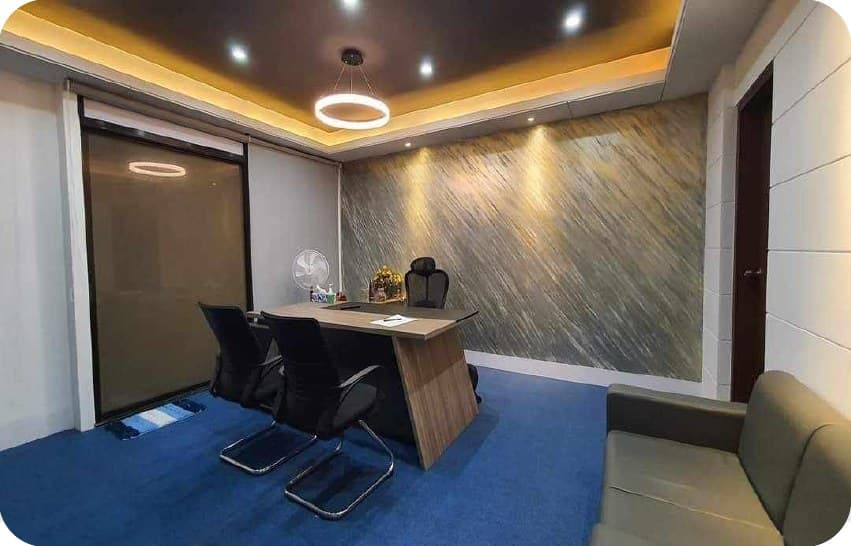 The Fusion Consultant Ltd. — MR Solution office interior project in Niketon