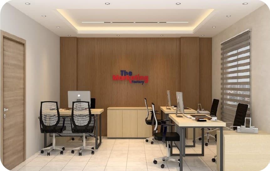 The Marketing Factory Ltd. — MR Solution office interior project in Niketon
